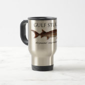 Gulf Sturgeon - Travel Mug Reisbeker (Voorkant links)