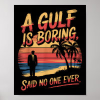Gulf USA Amerika Humorous Trump Patriotic 2025 PRI