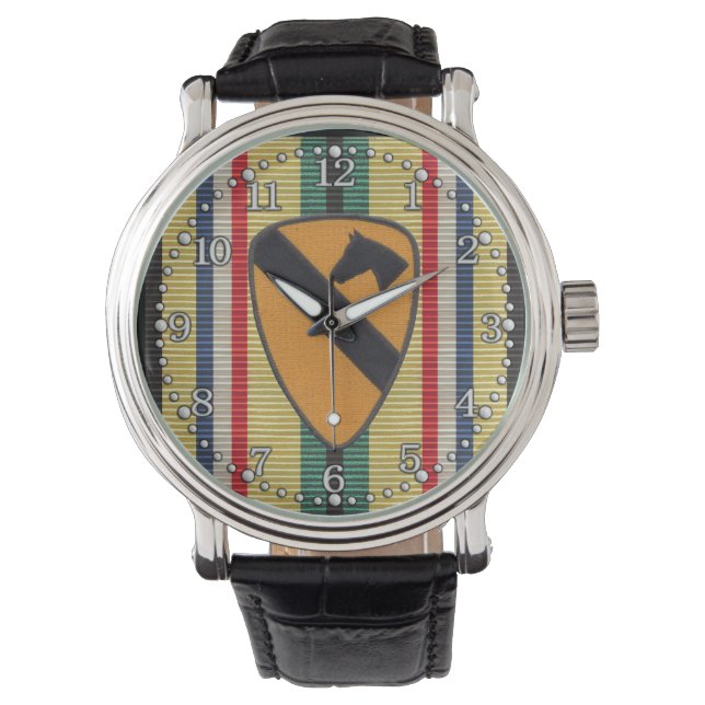 Gulf War 1st Cavalry Division Watch Horloge (Voorkant)
