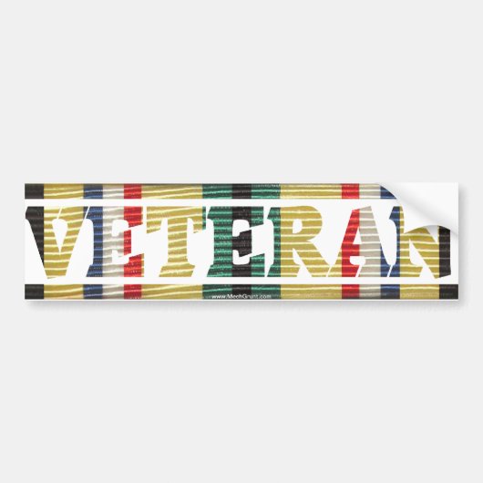 Gulf War Veteran Sticker (Voorkant)