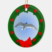 Gull in Flight 2 Ornament (Links)