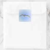 Gull in vlucht 2 Sticker (Tas)