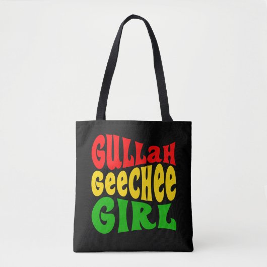 Gullah Geechee Girl Gift Draagtas (Voorkant)