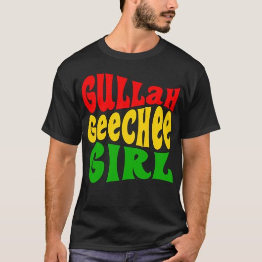 Gullah Geechee Girl Gift T-shirt (Voorkant)