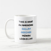 gullah geechee woman, awesome coffee mug (Gauche)