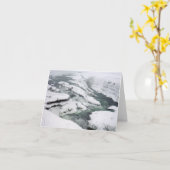 Gullfoss Kaart (Gele Bloem)