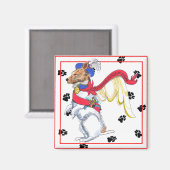 Gulliver's Angels Jack Russell Magnet Magneet (Voorkant / Achterkant)