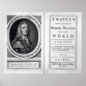 'Gulliver's Travels' door Jonathan Swift, 1726 Poster (Voorkant)