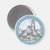 Gulls Guide Lighthouder Magnet Magneet (Voorkant / Achterkant)