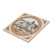 Gulls Lighthouse Tegeltje (Zijkant)