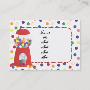 Gumball Fantasy Visitekaartje