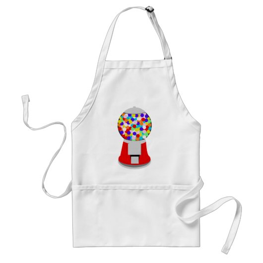 Gumball Machine Apron Standaard Schort (Voorkant)