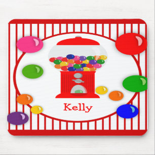 Gumball Machine Gepersonaliseerde Mousepad Muismat