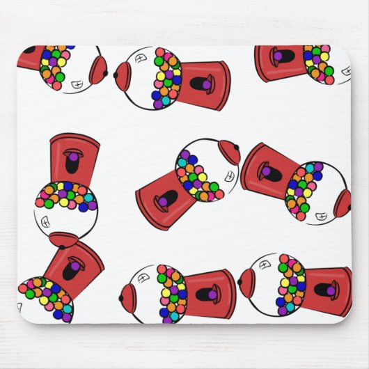 Gumball Machine Mousepad Muismat (Voorkant)