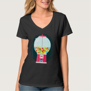 Gumball Machine Snoep Dispenser Sweets Snoep T-shirt