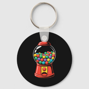 Gumball Machine T-shirt voor volwassenen mannen vr Sleutelhanger
