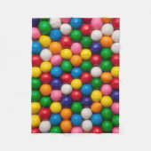 Gumballs Fleece Deken (Voorkant)