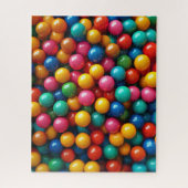 Gumballs Kleurrijke Gum en Snoep Legpuzzel (Verticaal)