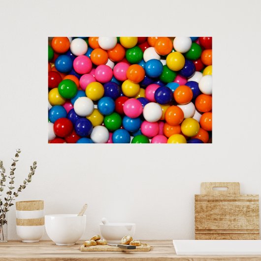 Gumballs Poster (Keuken)