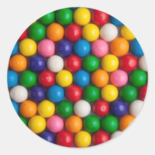 Gumballs Ronde Sticker