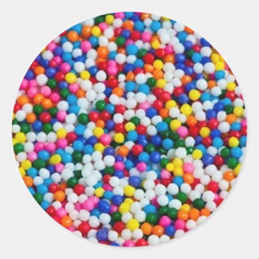 Gumballs Ronde Sticker (Voorkant)