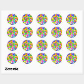 Gumballs Ronde Sticker (Vel)