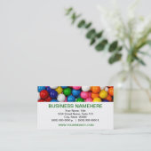 Gumballs Visitekaartjes (Staand voorkant)
