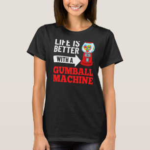 Gumbalmachine Gum Ball Bubble Kauwgom T-shirt