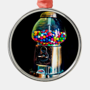 Gumbalmachine Metalen Ornament