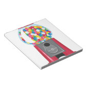 Gumbalmachine Notitieblok (Schuin)