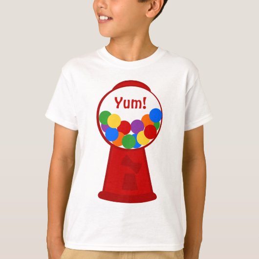 Gumbalmachine T-shirt (Voorkant)