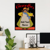  Gumbo Cook Poster (Thuiskantoor)