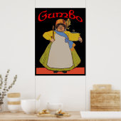  Gumbo Cook Poster (Keuken)