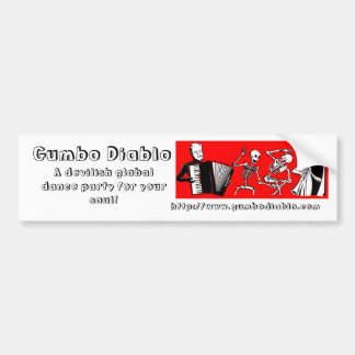 Gumbo Diablo Bumpersticker