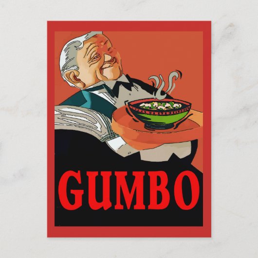 Gumbo,  ober briefkaart (Voorkant)