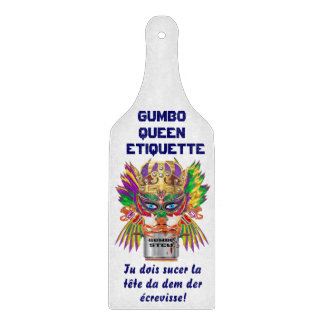 Gumbo Queen Gumbo Etiquette French Paddle only Snijplank