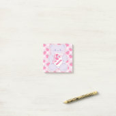 Gummi Sweet Strawberry Milk Post-it® Notes (Op bureau)