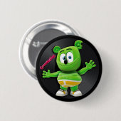 Gummibär DJ Vinyl Record Button (Voorkant /achterkant)
