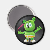 Gummibär DJ Vinyl Record Magnet (Recto/Verso)