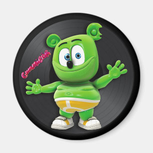 Gummibär DJ Vinyl Record Magnet Magneet
