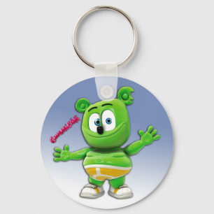 Gummibär Sleutelhanger op blauw