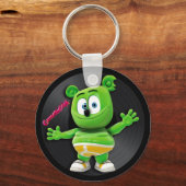 Gummibär Vinyl Record DJ Sleutelhanger (Voorkant)