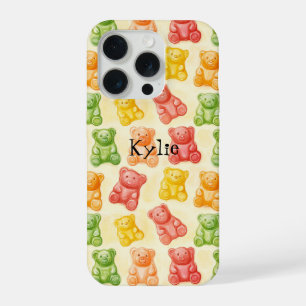 Gummibeertjes Mint Roze Geel Fruit Verjaardag iPhone 15 Pro Hoesje