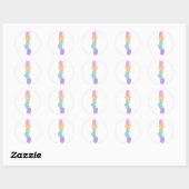 Gummibeertjes Ronde Sticker (Vel)