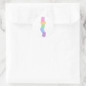 Gummibeertjes Ronde Sticker (Tas)