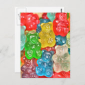 Gummieren collage leuk om liefde te genezen briefkaart (Voorkant / Achterkant)