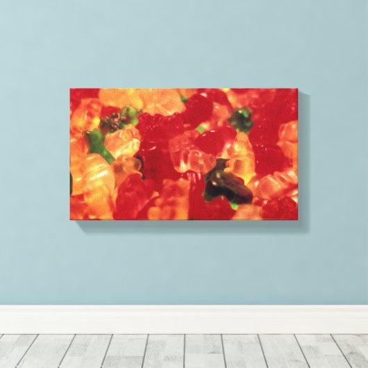 Gummies Wrapped Canvas (Insitu (Houten vloer))