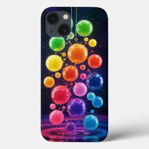 Gummy Balls: Leuke regenboogontwerp iPhone 13 Hoesje