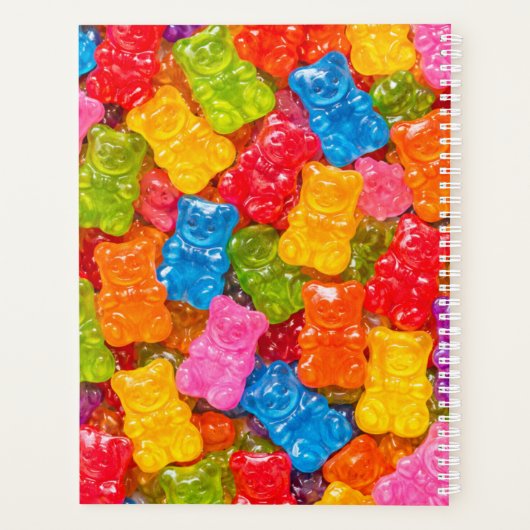 Gummy Bear Planner Cover  (Dos)