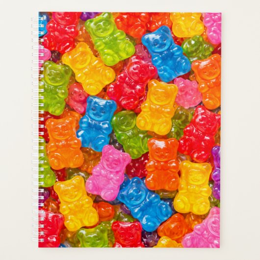 Gummy Bear Planner Cover  (Devant)